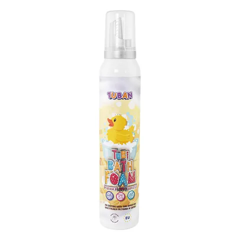 Tubi pianka do kąpieli 200 ml - żółta, Tuban