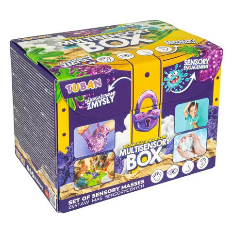 Zestaw mas sensorycznych - Multisensory Box / Tuban
