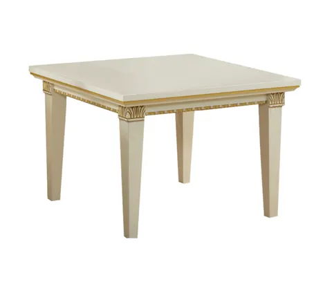 Stylowy Stolik kawowy Treviso White / Cherry
