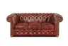 Pikowana Sofa 3 os. Chesterfield Classic