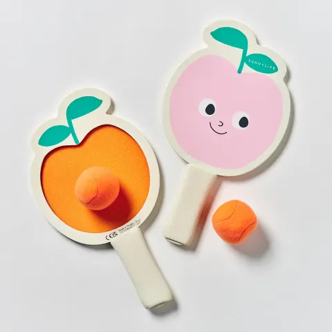 Dziecięce rakietki plażowe na rzep Poppy the Peach Sunnylife 6+