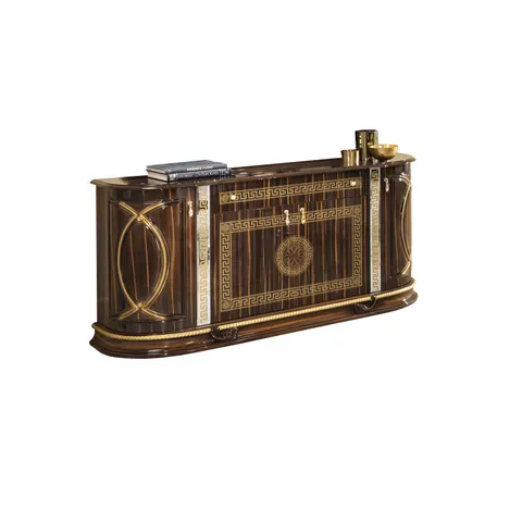 Stylowy Bufet BC Venus Walnut-Gold