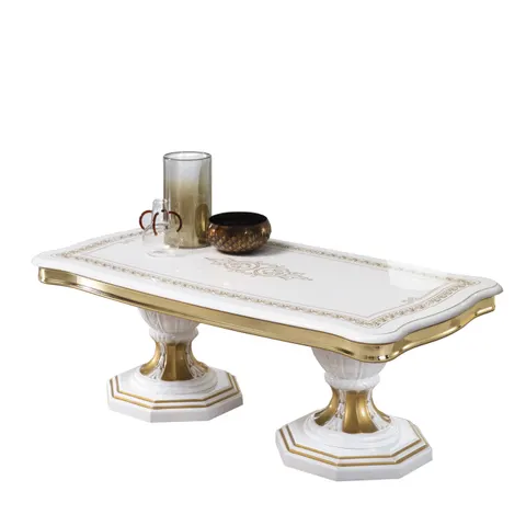 Stylowy Stolik kawowy BC Betty White-Gold