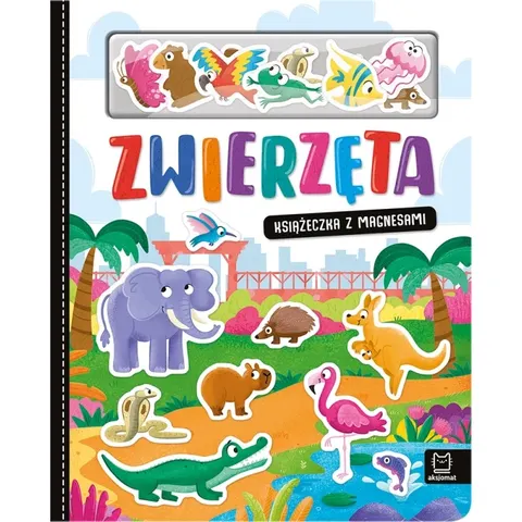 Zwierzęta książeczka z magnesami Aksjomat