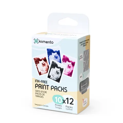 Kiimento. Wkłady Papieru do Aparatu Print Pro. 120 sztuk.
