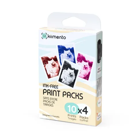 Kiimento. Wkłady Papieru do Aparatu Print Pro. 40 sztuk. Miętowy