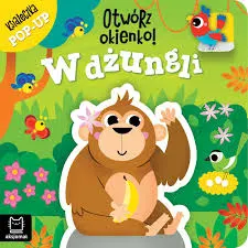 Aksjomat Otwórz okienko! W Dżungli. Książeczka pop-up