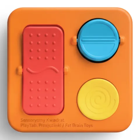 Sensoryczny Kwadrat. PlayTab. Przełączniki / Fat Brain Toys