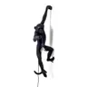 Lampa outdoor MONKEY HANGING czarna małpa Seletti (wersja lewa)