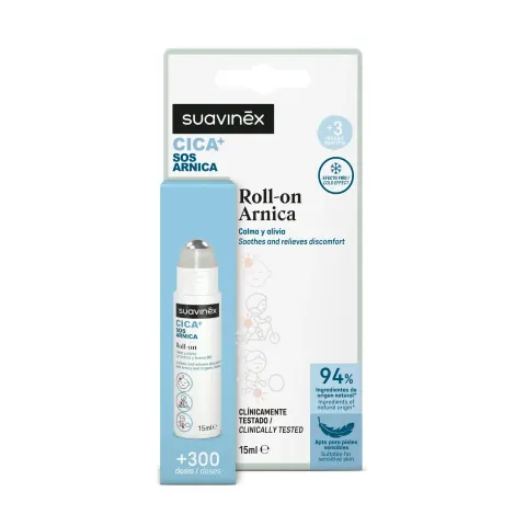 SUAVINEX CICA SOS ŁAGODZĄCY ROLL-ON Z ARNIKĄ 15 ML