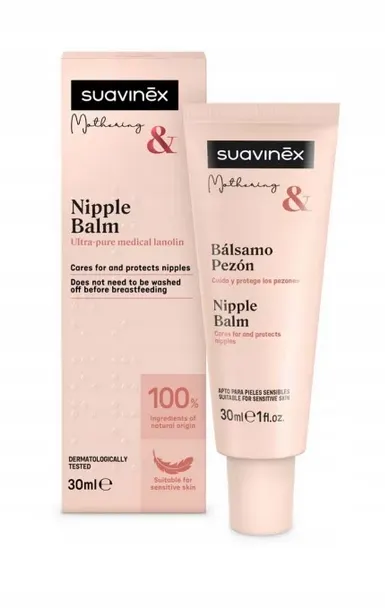 SUAVINEX Balsam do pielęgnacji brodawek Suavinex 30 ml Mothering