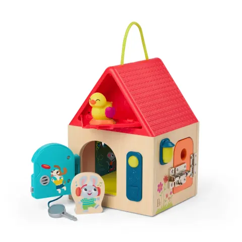 Domek z zamkami - Unlock & Learn Box / B.toys