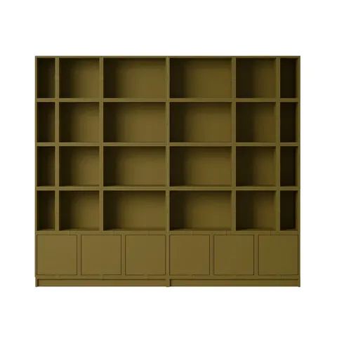 Regał na książki STACKED konfiguracja 1, Muuto