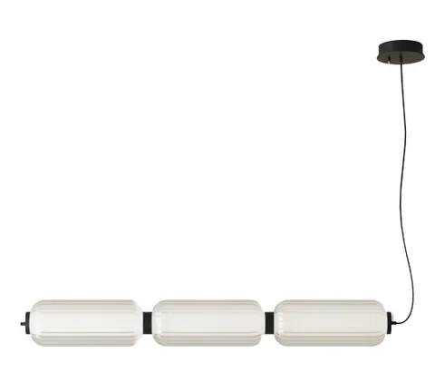 Lampa wisząca ELMA potrójna Aromas Złota