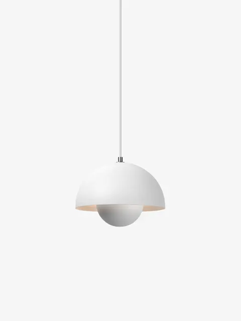 Lampa Flowerpot VP1, biała matowa
