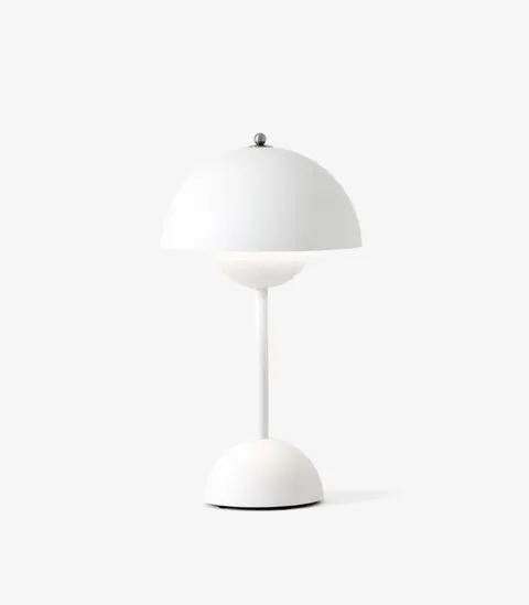 Lampa bezprzewodowa FLOWERPOT VP9 Biały matowy &Tradition