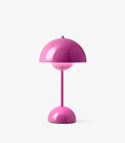 Lampa bezprzewodowa FLOWERPOT VP9 Róż &Tradition
