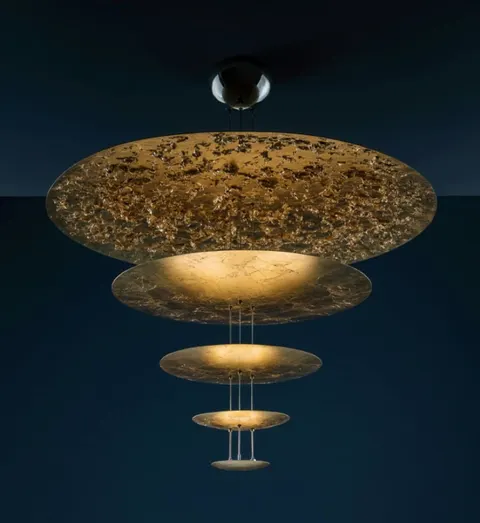 Lampa wisząca Macchina della Luce, model A Catellani&Smith ekspozycja