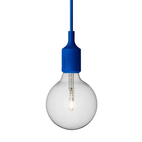 Lampa E27 niebieska Muuto