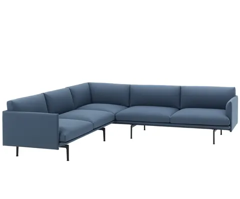 Sofa narożna OUTLINE MUUTO