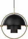 Lampa wisząca MULTI-LITE mosiężna / duża GUBI