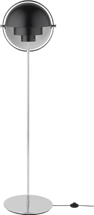 Lampa podłogowa MULTI-LITE chrom GUBI