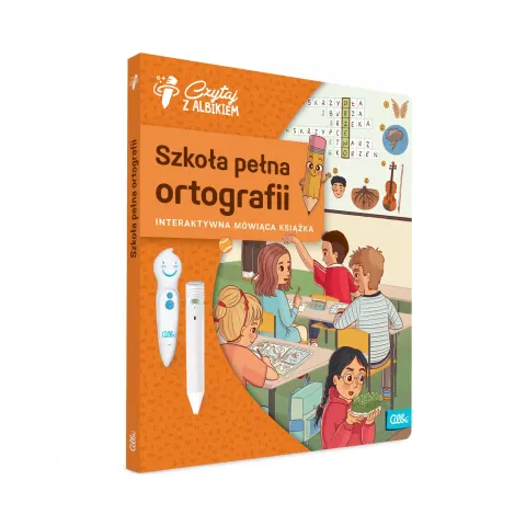 CZYTAJ Z ALBIKIEM Książka Szkoła pełna ortografii 6+