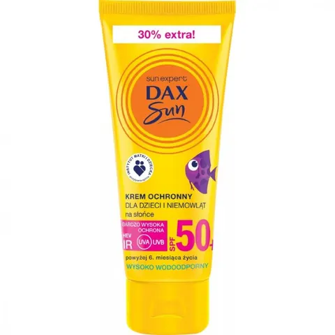 DAX SUN Krem ochronny dla dzieci i niemowląt SPF 50+, 75 ml