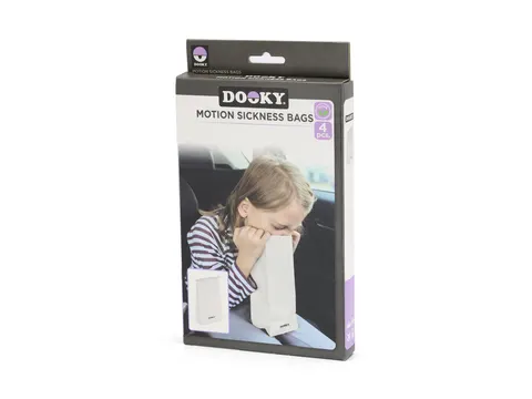 Dooky Woreczki na wymiory do samochodu i podróży 4szt