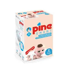Pine SMART inteligentne pieluszki dziecięce wykrywające infekcje dróg moczowych, MINI 2, 5szt.