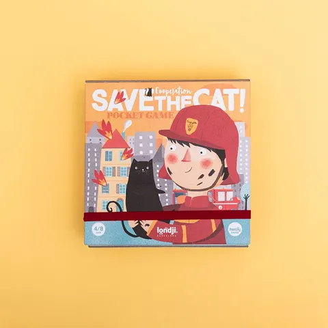 Londji Kieszonkowa Gra kooperacyjna Save the cat - Uratuj Kotka