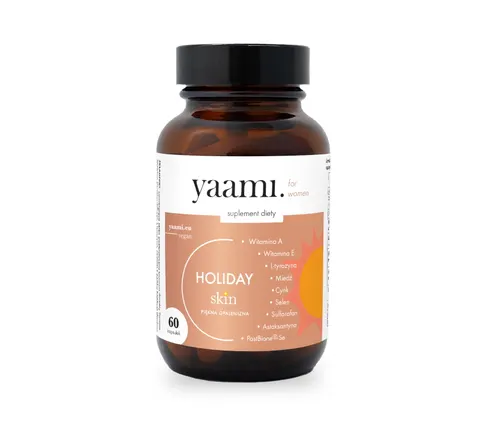 Yaami Holiday skin - suplement na opalanie