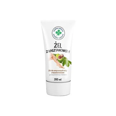 MATKA NATURA Żel do zmęczonych nóg, żylaki Z KASZTANOWCEM, 200 ml