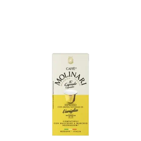 Molinari kawa w kapsułkach Nespresso Vanilla 50g x10