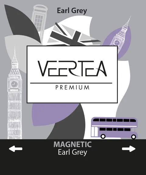 Veertea worek herbat 500 kopert Earl Grey