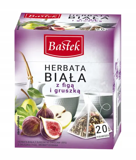 Bastek herbata biała z figą i gruszką 30g
