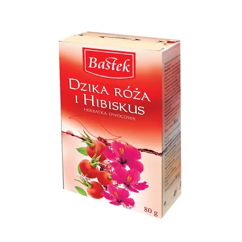 Bastek napar dzika róża z hibiskusem 80g