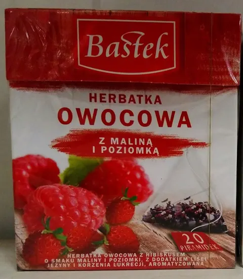 Bastek napar malina z poziomk kawaą 40g