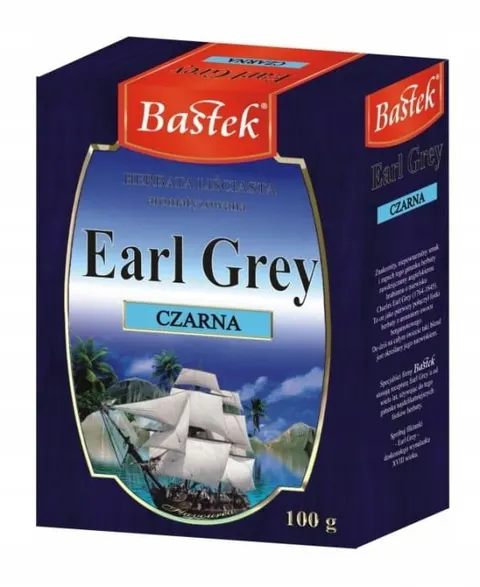 Bastek herbata liściasta Earl Grey 100g