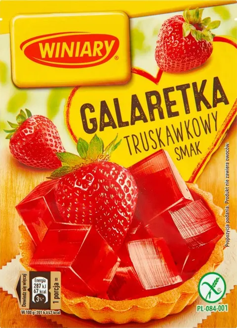 Winiary galaretka truskawkowa 71g