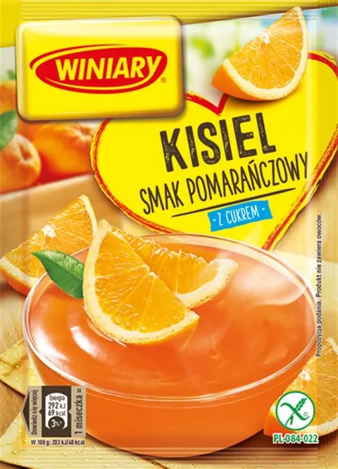 Winiary kisiel pomarańczowy 77g