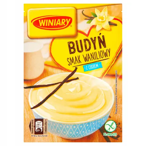 Winiary budyń waniliowy z cukrem 60g
