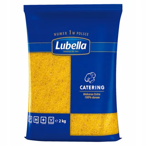 Lubella makaron nitka cięta 2kg