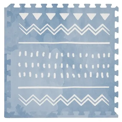 Olya Kids MATA PIANKOWA PUZZLE | BOHO AZURE 180x120