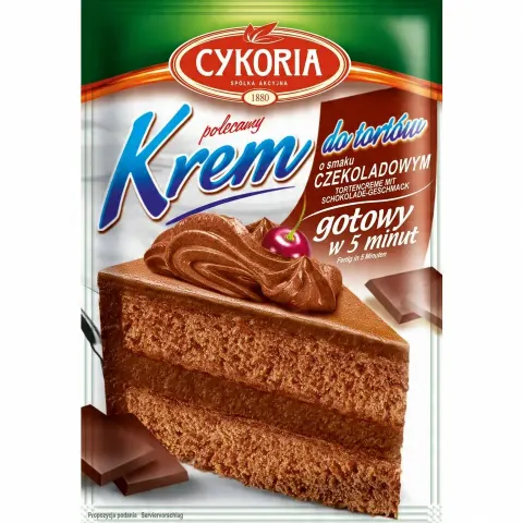 Cykoria krem do tortów czekoladowy 100g
