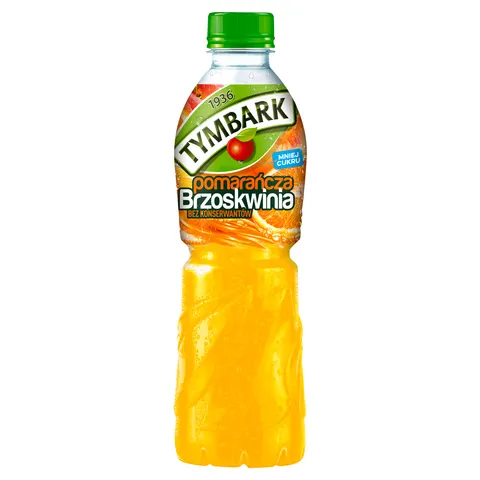 Tymbark napój pomarańcz brzoskwinia 0,5l