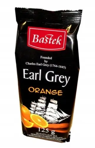 Bastek herbata Earl Grey orange 125g