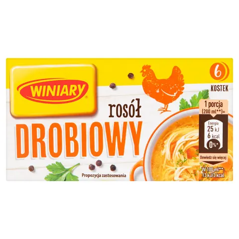 Winiary kostka rosół drobiowy 60g