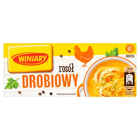 Winiary kostka rosół drobiowy 120g