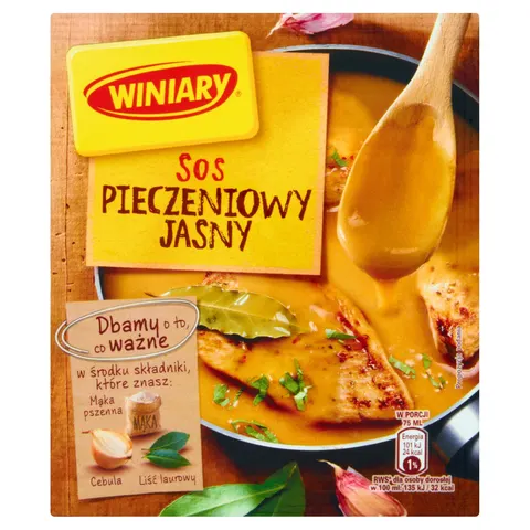 Winiary przyprawa do sosu pieczeniowy jasny 30g